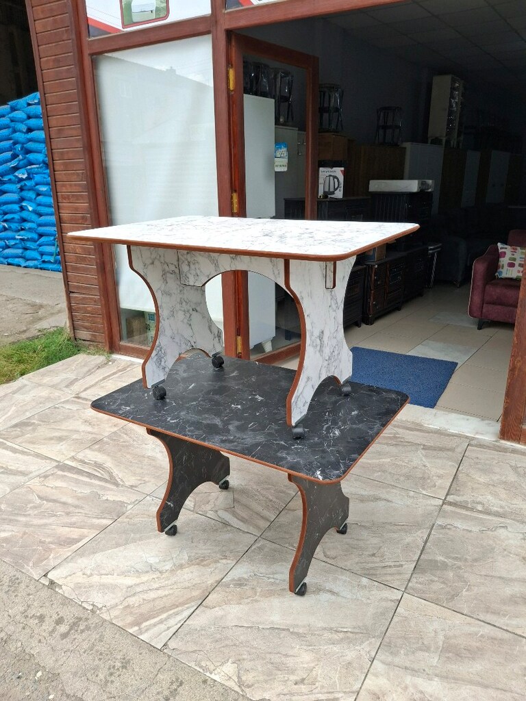 TEKERLEKLİ SEHPA MDF SIFIR ÜRÜN - 2