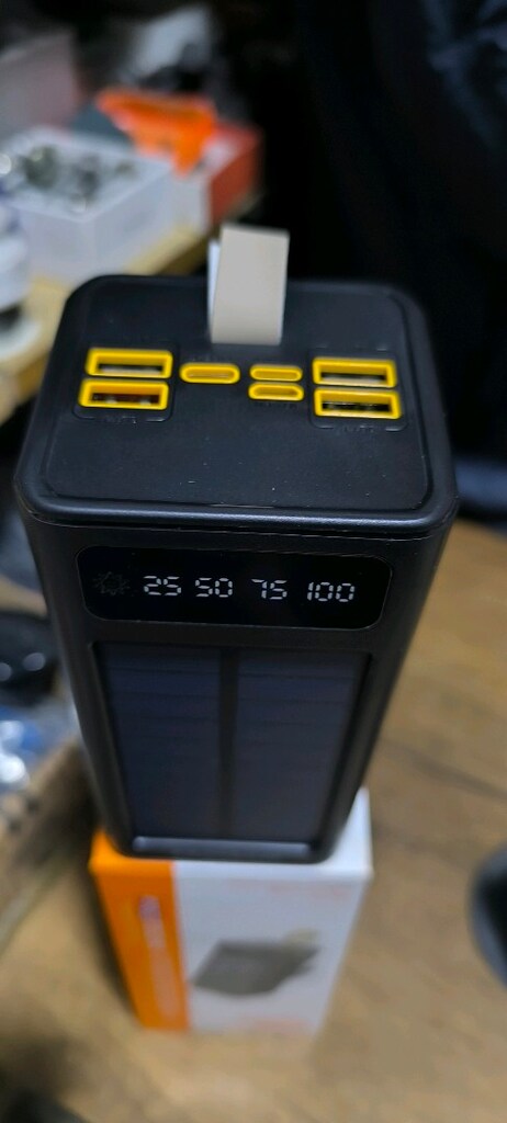 orjinal,solar panelli 50.000 mAh powerbank - 5