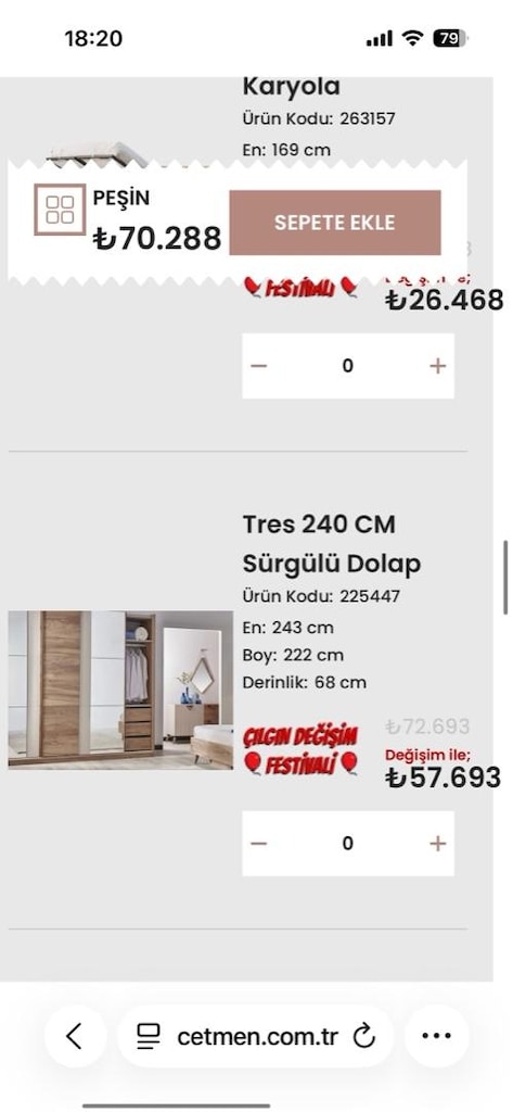Yatak odası takımı çetmen - 6