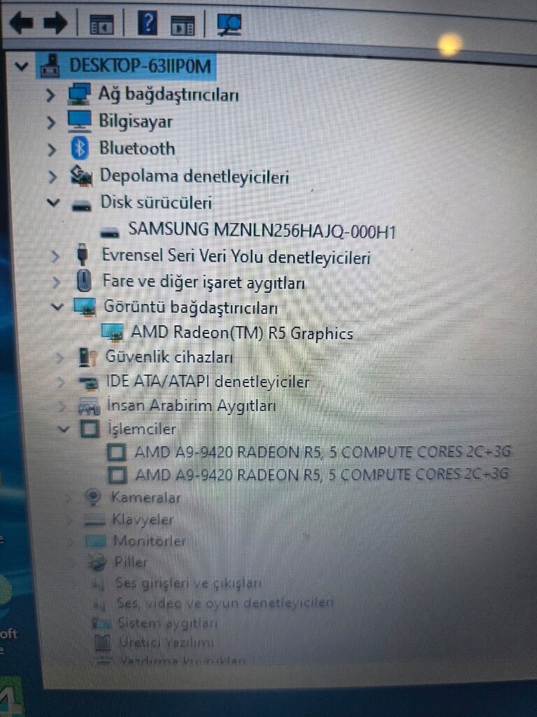 HP AMD A9 9.nesil - 4