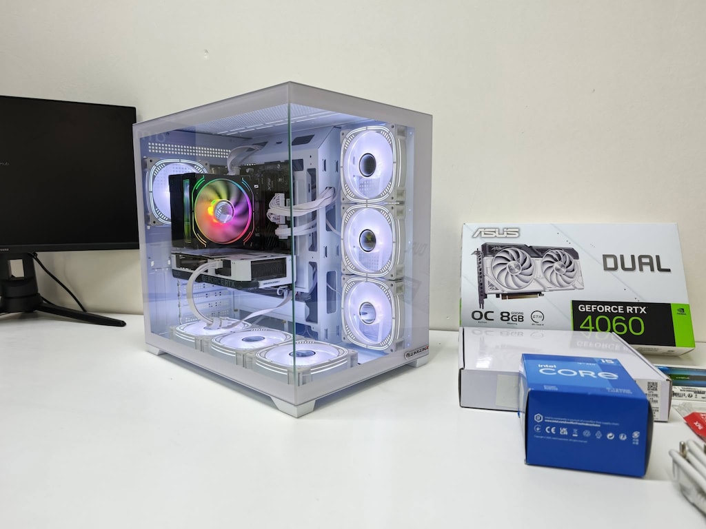 INTEL i5 12400F / RTX 4060 8GB / 16GB DDR5 2x8 // 1TB GEN4 M.2 - 2