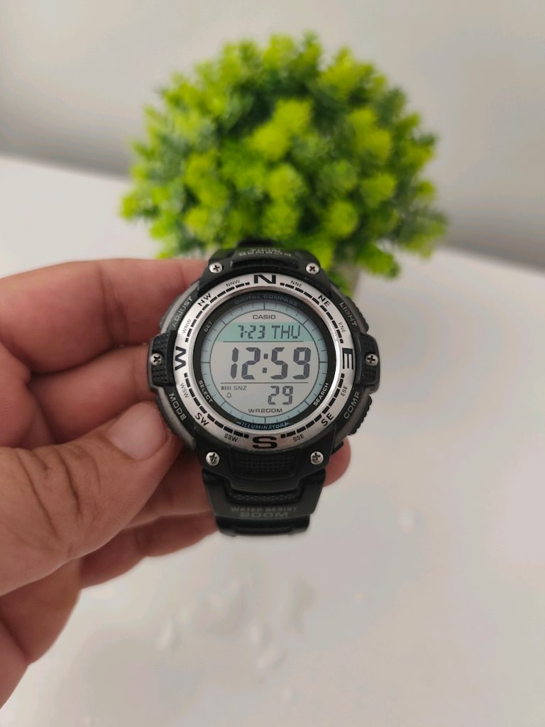 Orjinal Casio Sgw-100 Pusula/Termometre HATASIZ - 9