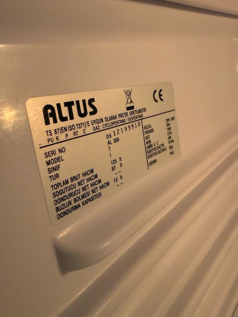 Altus mini buzdolabı sorunsuz çalışıyor. - 3