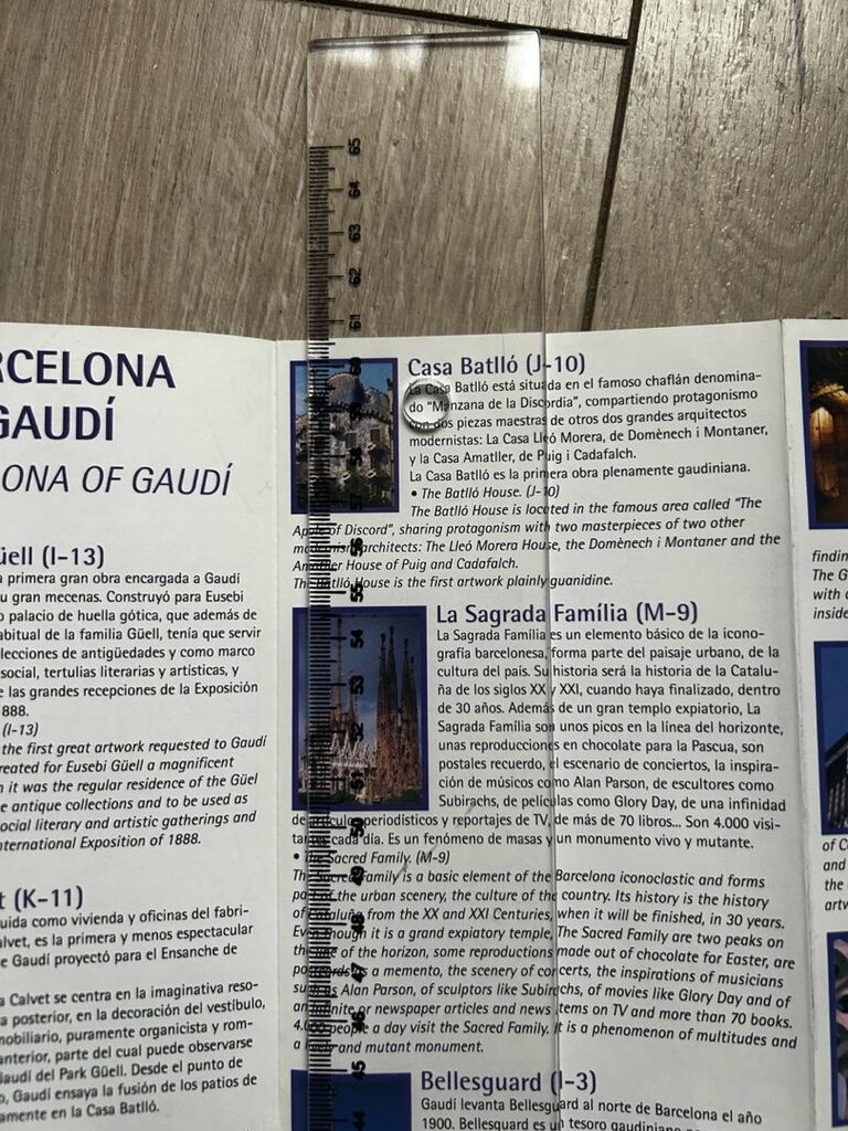 Barcelona Map / harita. - 6
