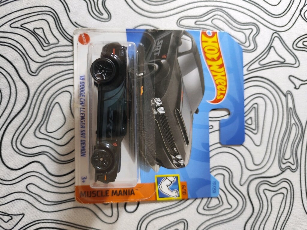 Hot Wheels 18 Dodge Challenger SRT Demon - 4