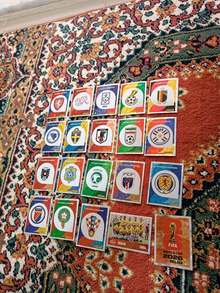 Panini FIFA 2026 dünya kupası stikir ve amblem ler - 3
