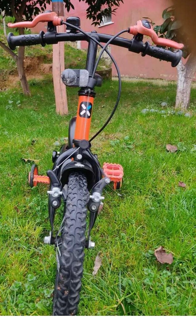 btwin decathlon 500 rockrider 14jant 3-7yaş rabot desen çocuk bisiklet - 6