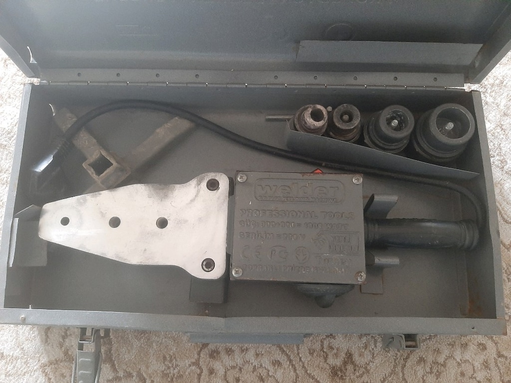Welder 1800 Watt PPRC Boru Kaynak Makinesi Sorunsuz çalışıyor Pafta - 2