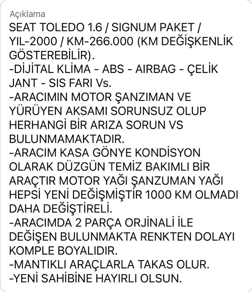 SEAT TOLEDO - 9