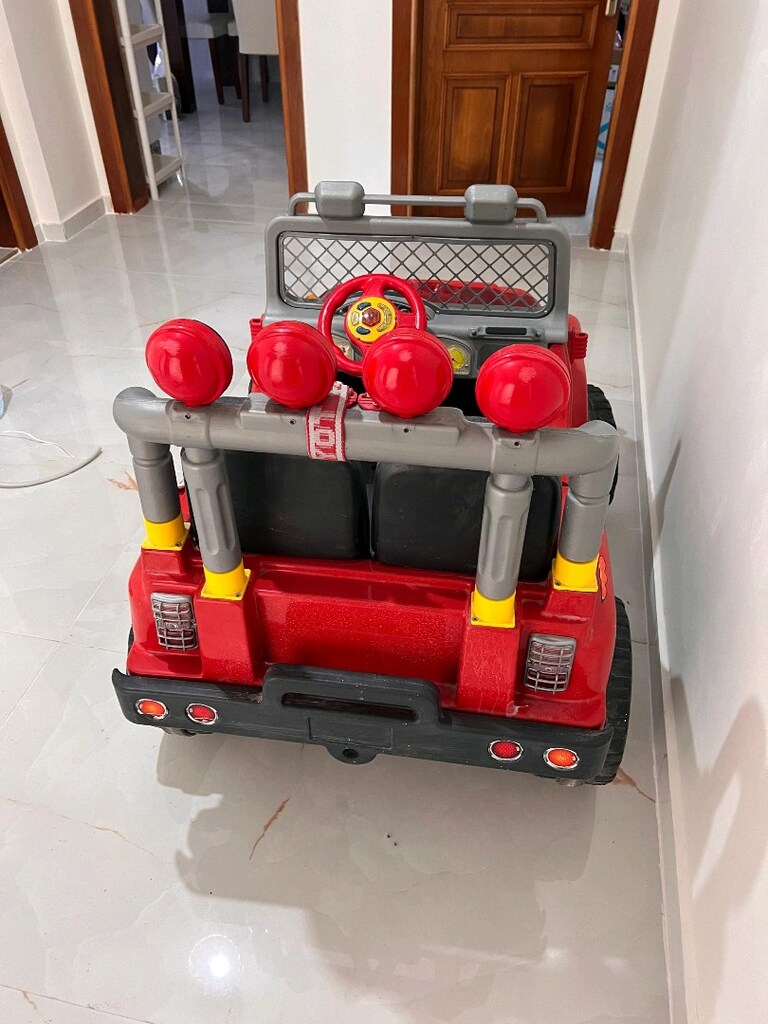 12 volt çift motorlu 12 amper akülü araba - 2