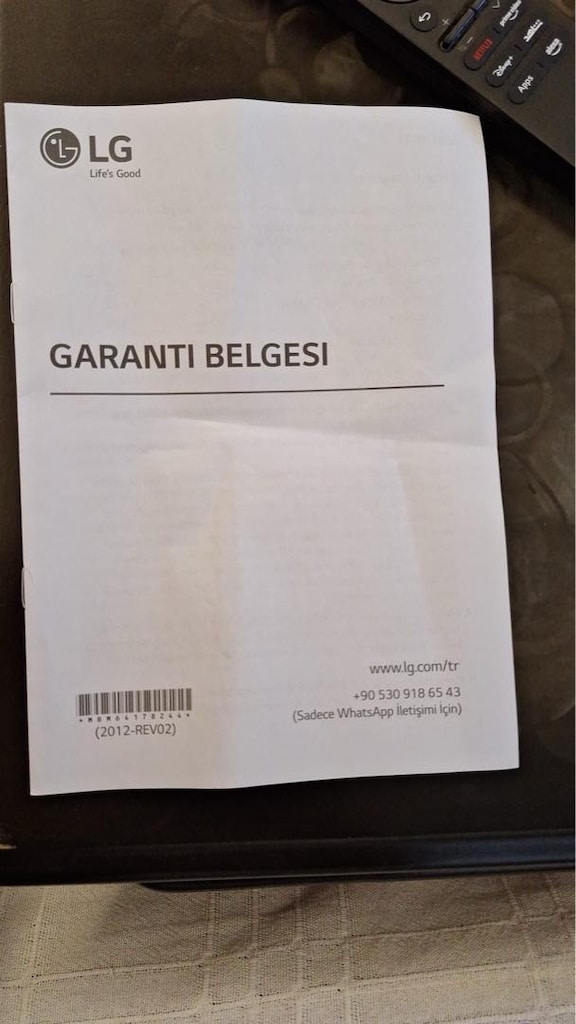 LG 55 “ 139 Ekran Televizyon Garanti Belgesi Var - 4