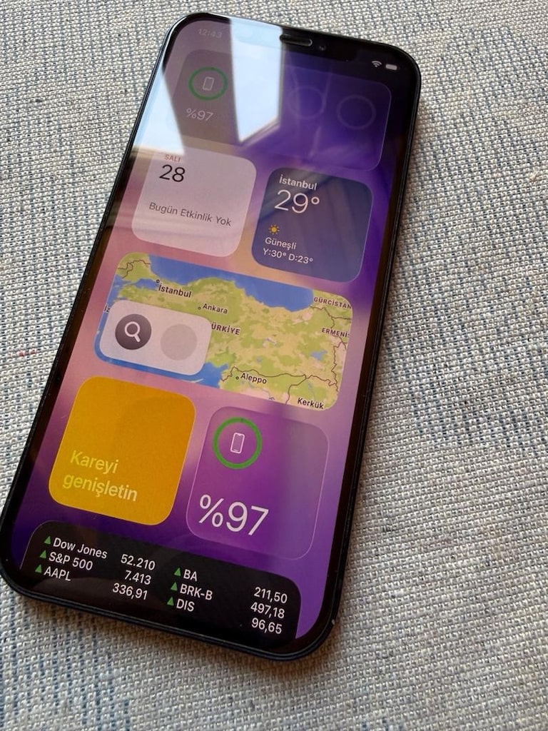 Apple iPhone 12 128 GB YURT İÇİ CİHAZ FATURASI VAR GARANTİ S - 5