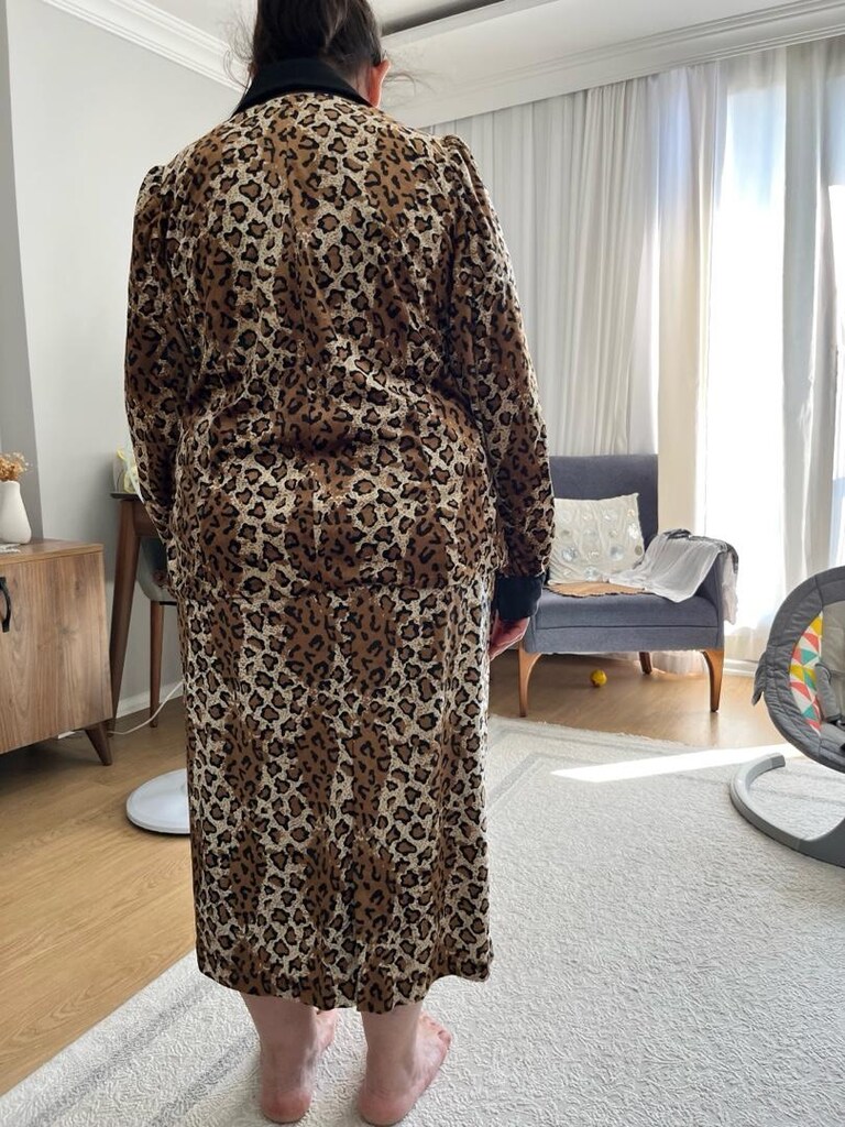 Leopar Desenli Takım - 10