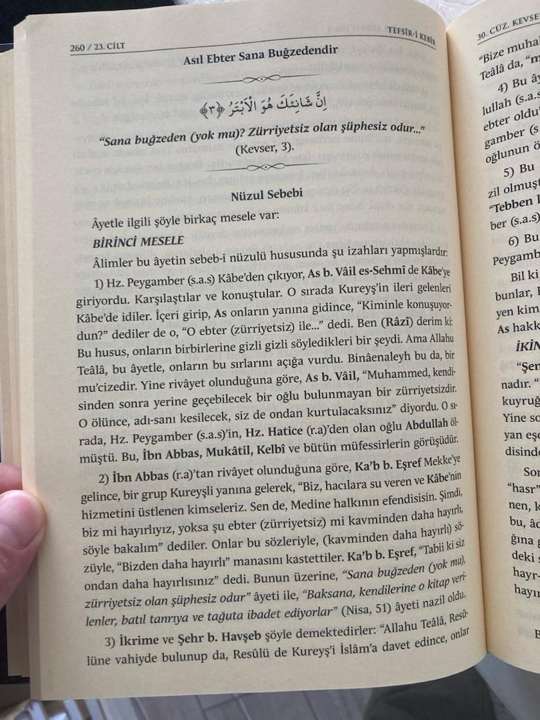 Tefsiri kebir 23 cilt takım - 2