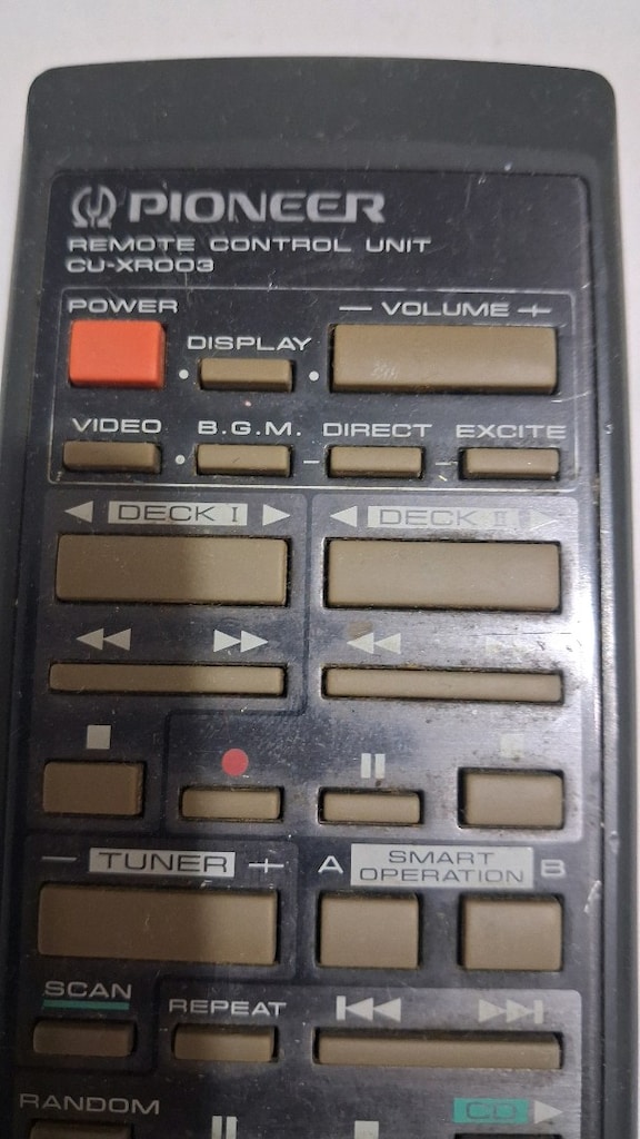 PIONEER CU-XR003 KUMANDA - 2