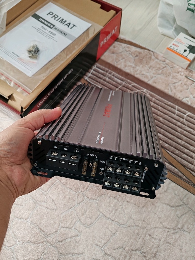 Sıfır Anfi 3500w bağlaması ayarları benden son 2500tl - 2