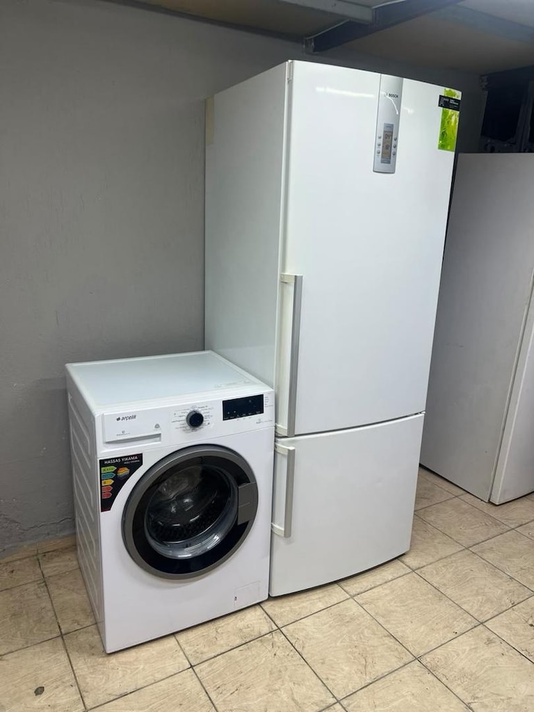 Bosch Buzdolabı 510 litre sıfır ayarında Arçelik 10 kilo 1200 devir - 4