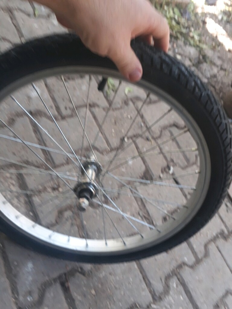 Bmx bisiklet alüminyum ön canti iç dış lastikli 20 numara - 14