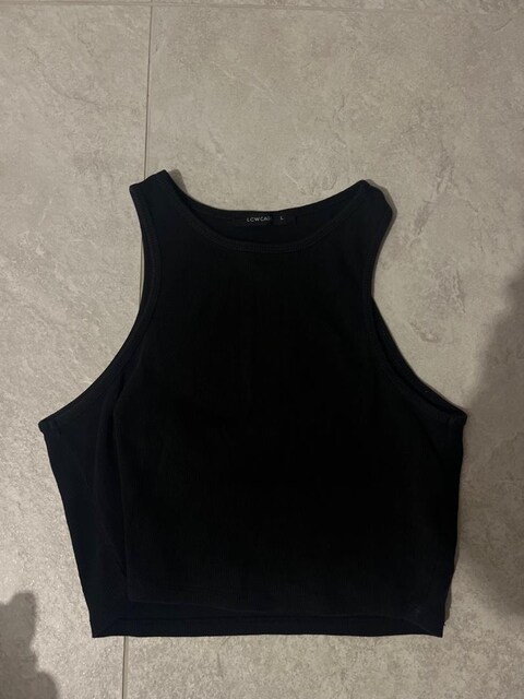 Siyah Crop Top