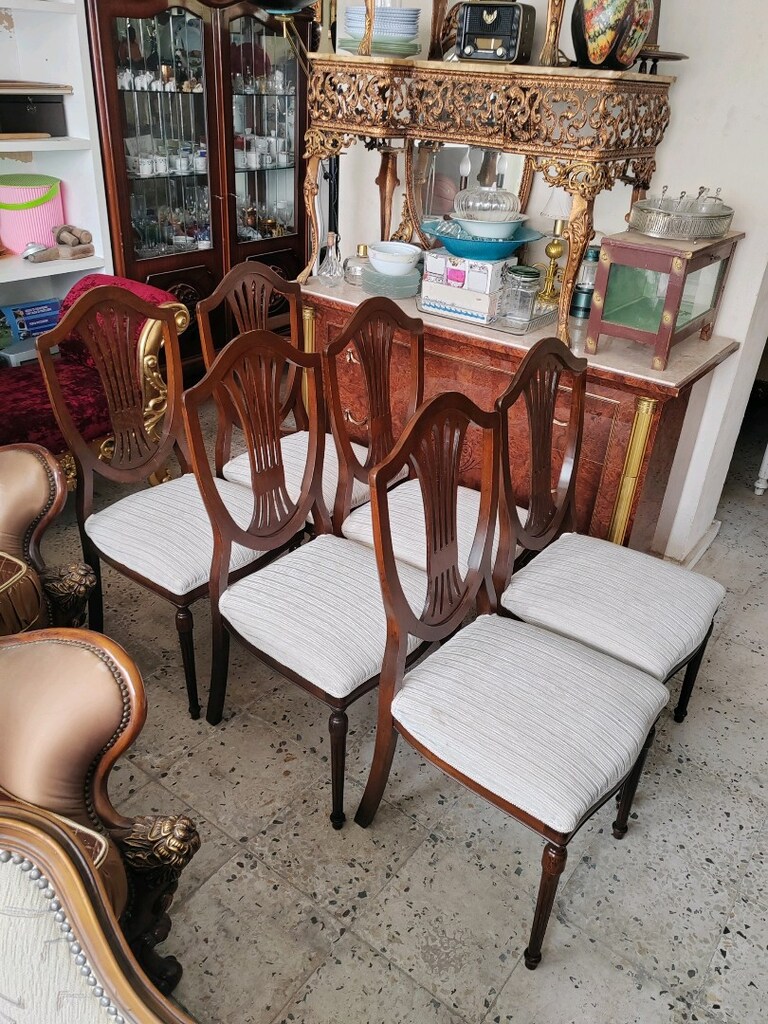 İtalyan sandalye takımı 6 lı - 3