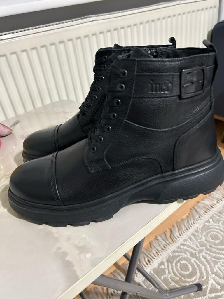 Orjinal inci sıfır deri bot - 2