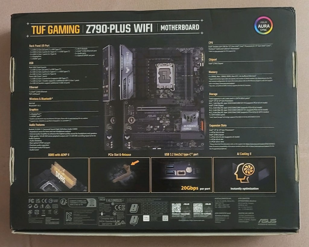 Asus Tuf Gamıng Z790 Plus WiFi Anakart - 2