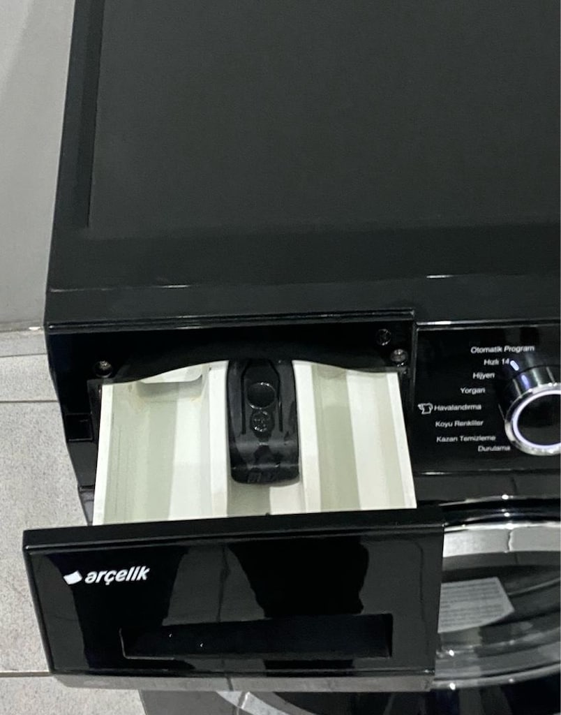 Arçelik 8 Kg 1200 Devirli İnverter A+++ Siyah Çamaşır Makinesi - 2