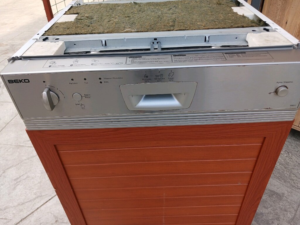 satlık beko markalı ankastre bulaşık makinesi 4 programlı - 4