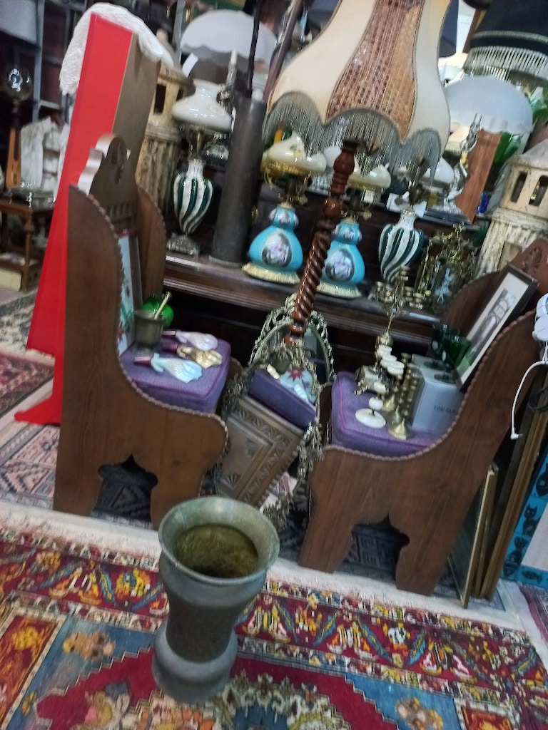 Bakır Saksı Vintage - 8
