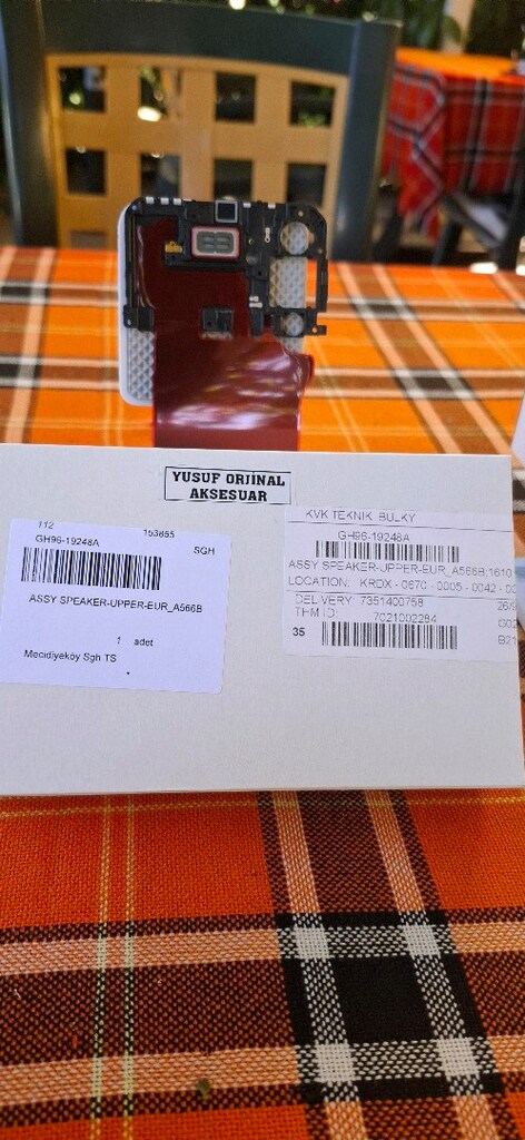 Samsung Galaxy A56 Orjinal Sıfır İç Kasa Ve Dahili Kulaklık - 4