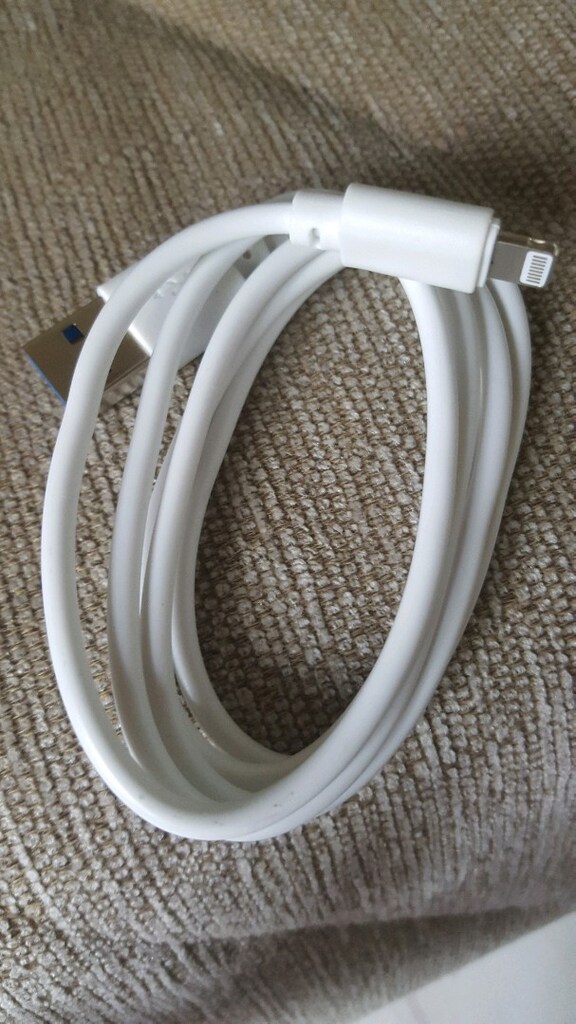 kablo iphone şarj kablosu - 5