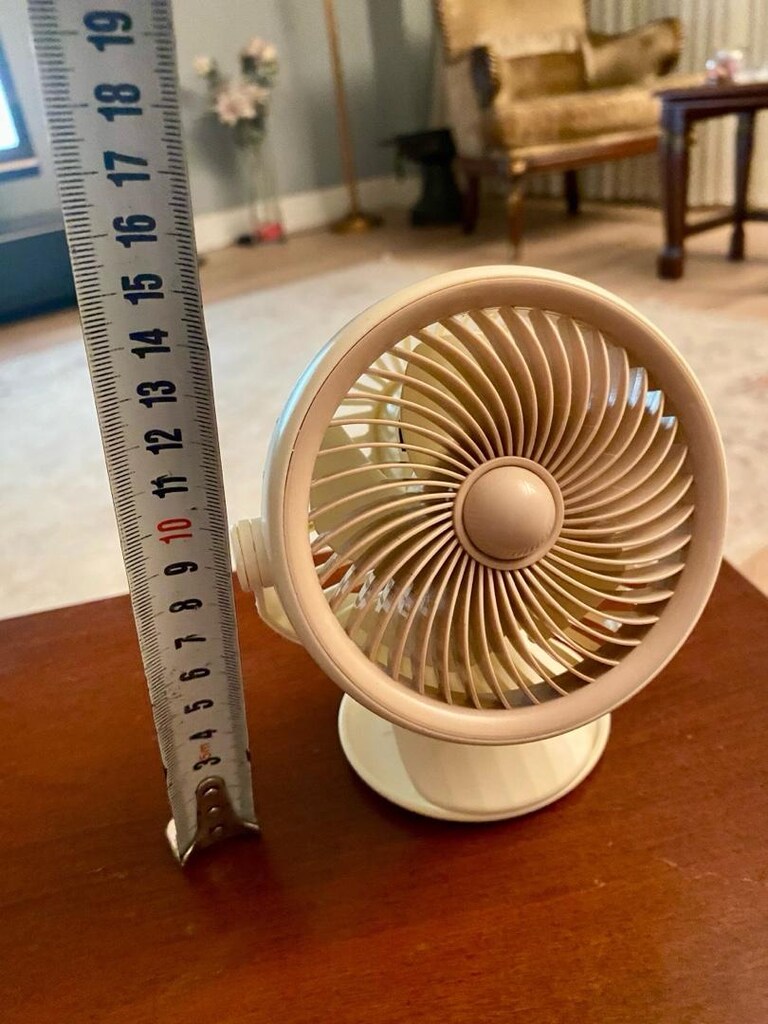 LED IŞIKLI KÜÇÜK MANDALLI MASAÜSTÜ FAN - 8