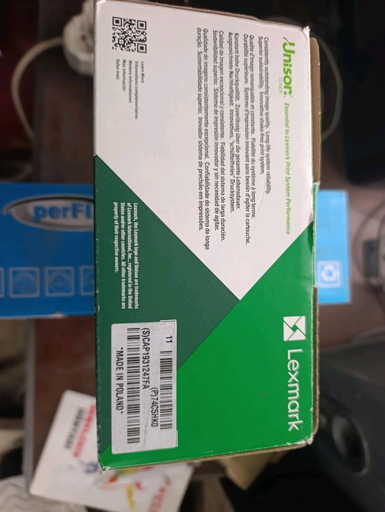 Lexmark 74C5HK0 Orijinal Siyah Toner CS720 CS725 Sıfır - 3