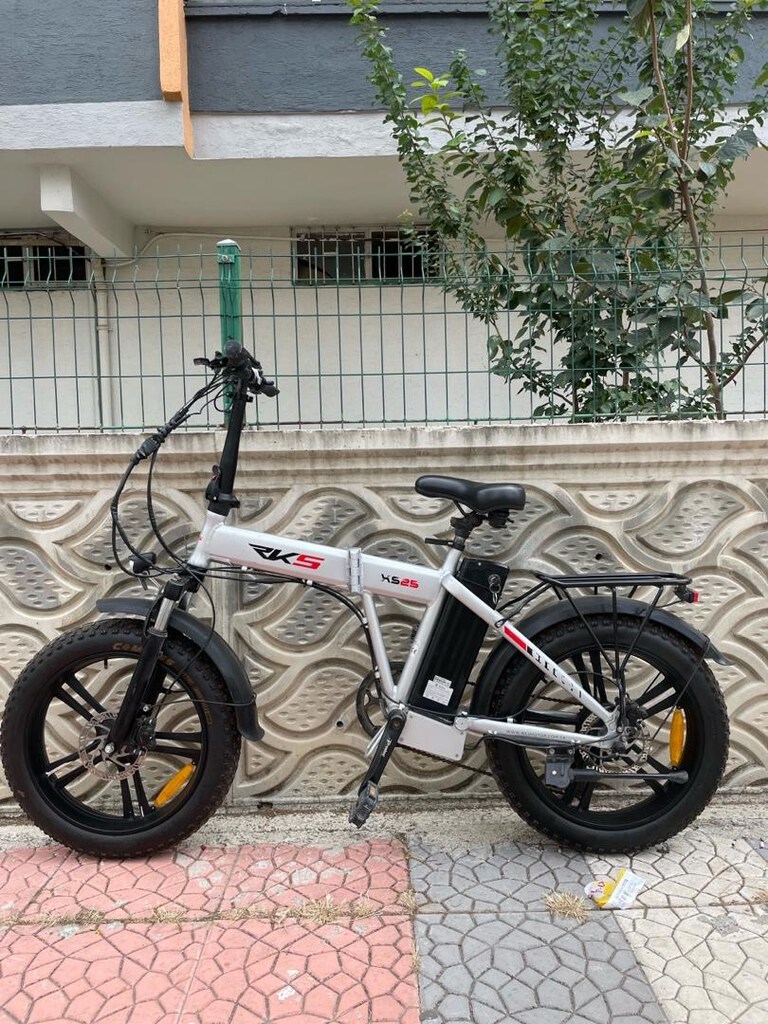 45 KM MENZİLLİ FATURALI HATASIZ RKS XS 25 ELEKTRİKLİ KATLANIR BİSİKLET - 5