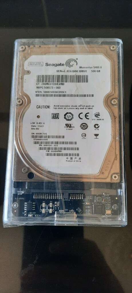 500 gb taşınabilir harici harddisk 3.0 hız şeffaf - 2