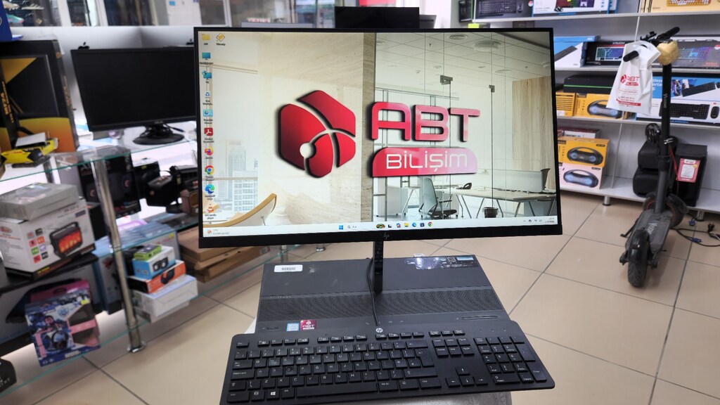 ABT BİLİŞİM – HP EliteOne 1000 G2 i7-8700 16 GB RAM Dokunmatik FHD - 2