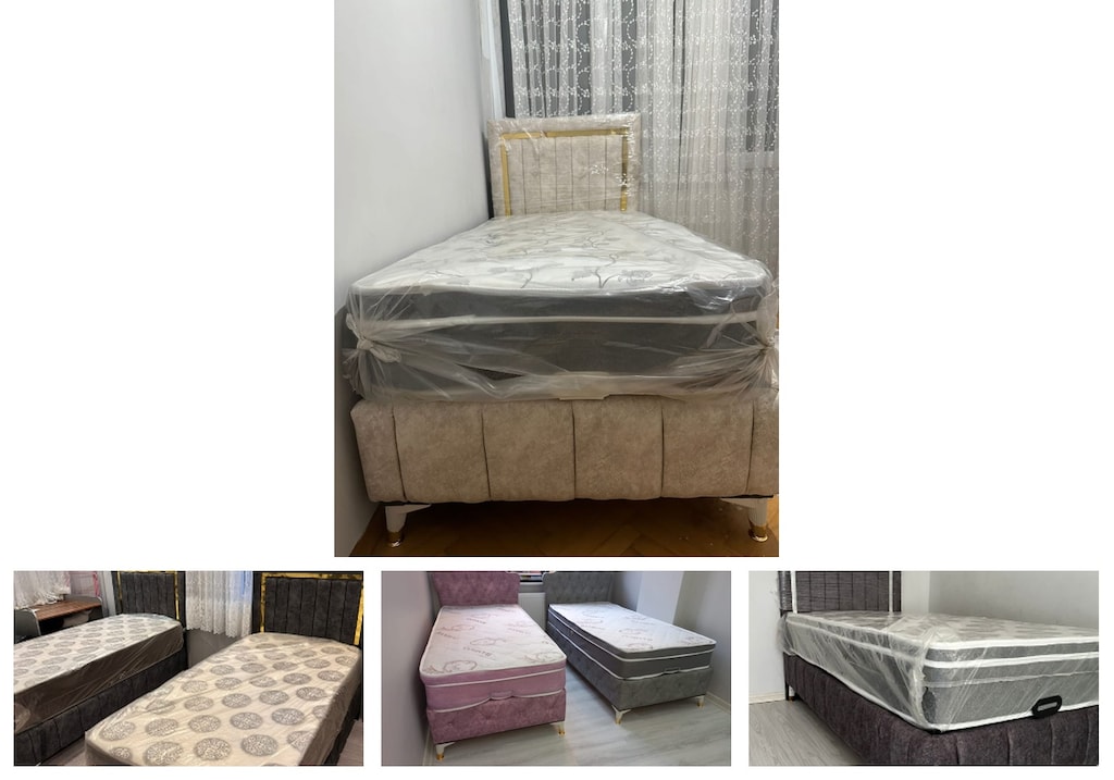 tek kişilik baza başlık yatak nzlgdehlxb - 4