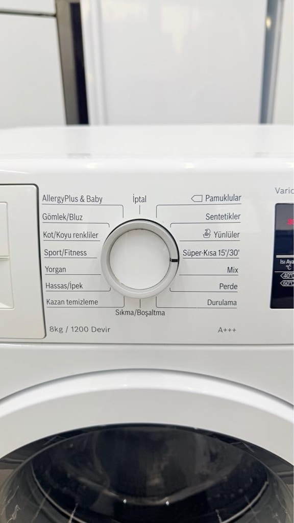 Bosch Serie 6 8 KG 1200 Devir Çamaşır Makinesi – Çok Temiz, Sorunsuz - 9