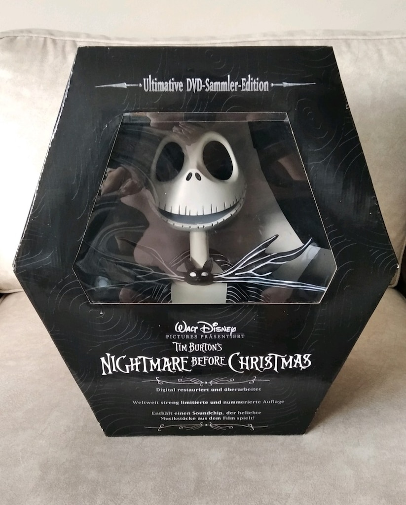 NIGHTMARE BEFORE CHRISTMAS LİMİTED EDİTİON FİGÜR VE 2 DVD SET - 7