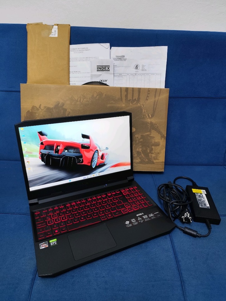 Çok Temiz Acer Nitro 5 GAMİNG - Ryzen 5 + 16 GB + 4 GB RTX 3050 - 2