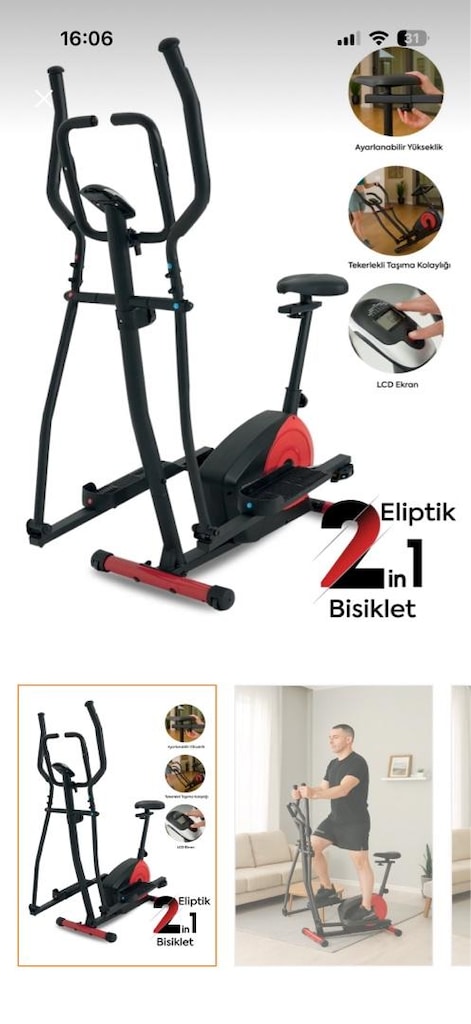 Eliptik Bisiklet - 4