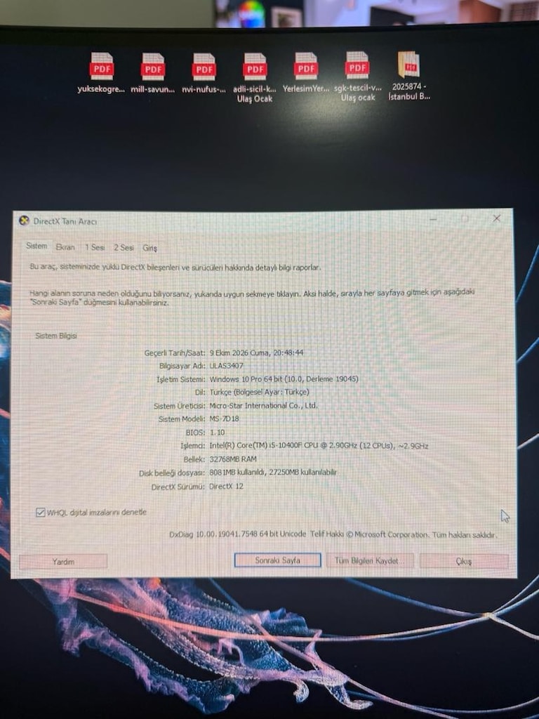 MSİ Oyuncu bilgisararı - 3