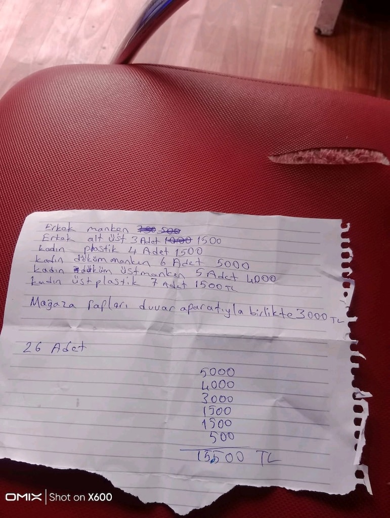 komple mağaza rafları mankenler sepetler satılık - 13