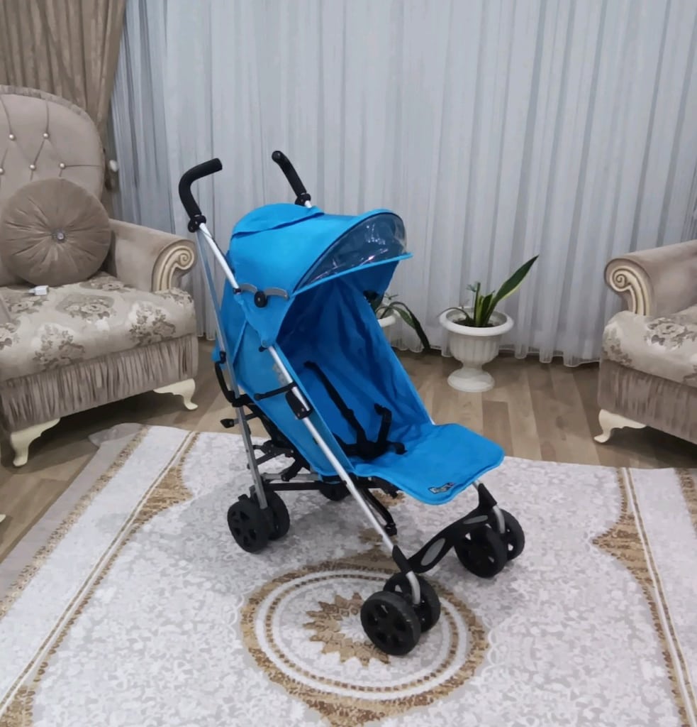 Kraft Mavi Baston Bebek Arabası – Temiz Kullanılmış - 2