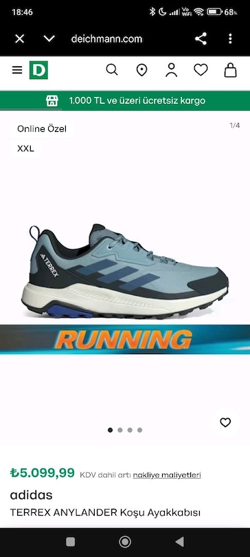 Adidas Terrex Outdor Ayakkabı - 6