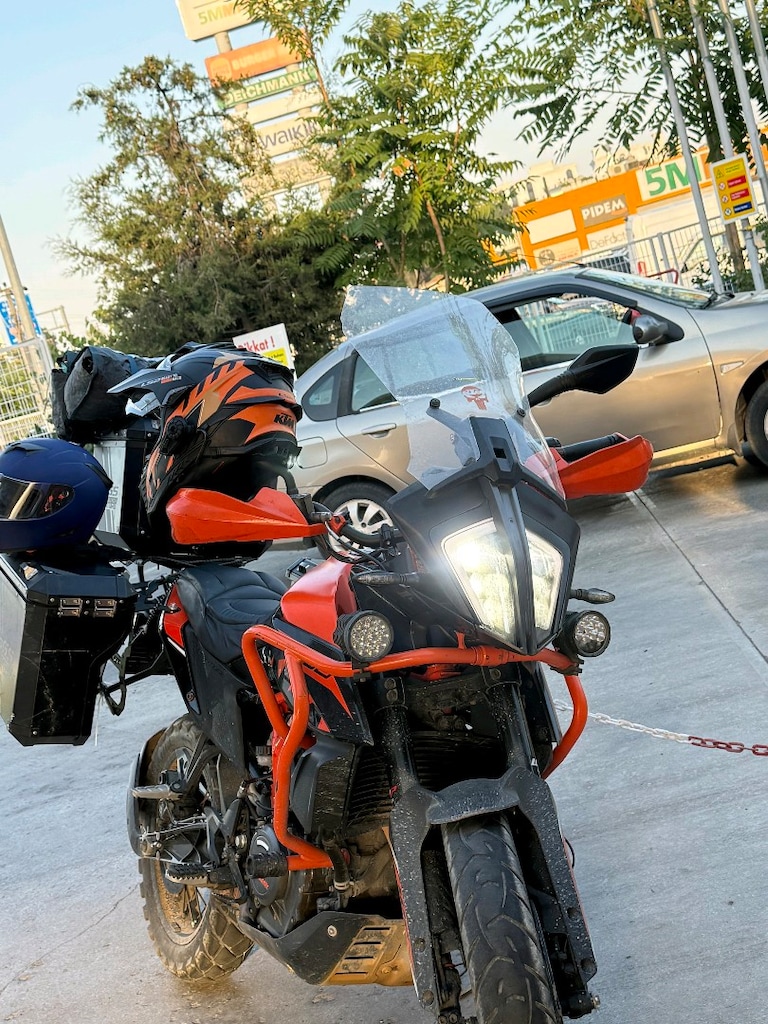 KTM 390 ADVENTURE HATASIZ TEMİZ ÇANTA SET DEMİRLERİ İLE BERABER - 8