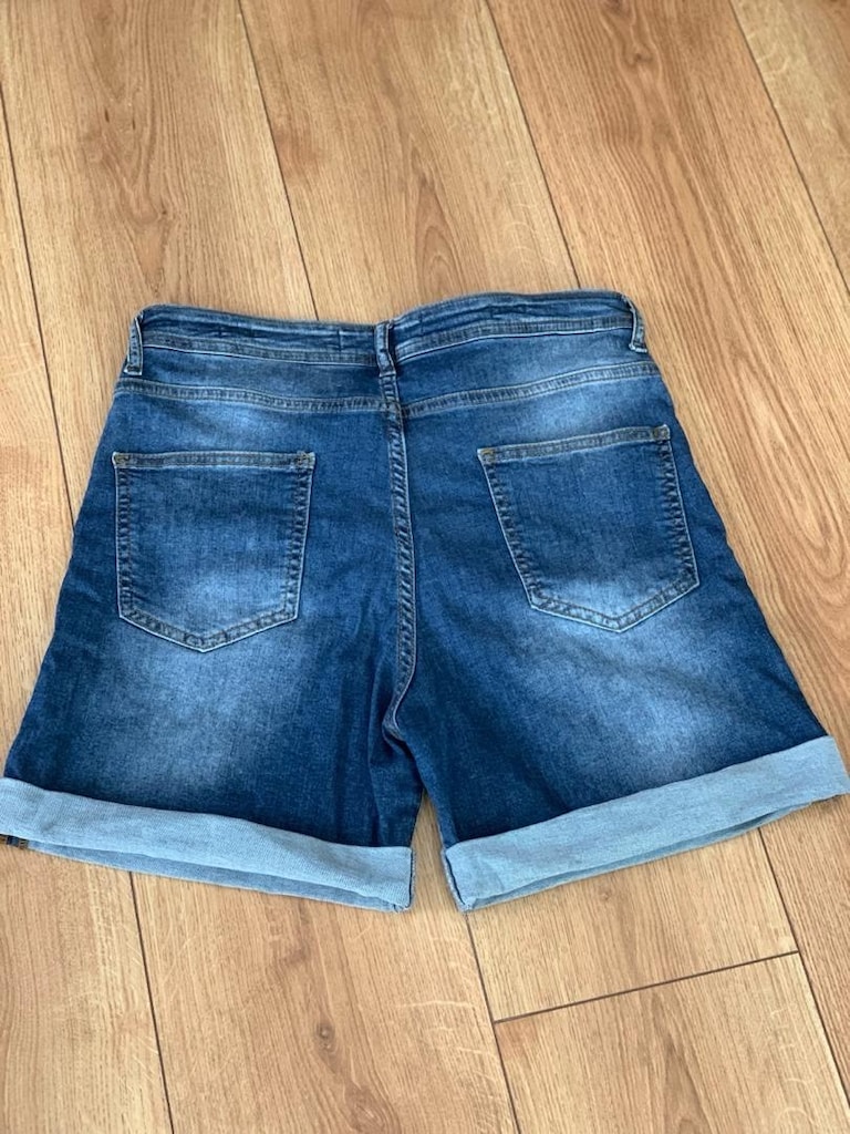 Philipp Plein den Kadın Kot Şort - 3