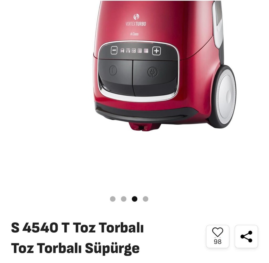 S4540 arçelik süpürge - 3