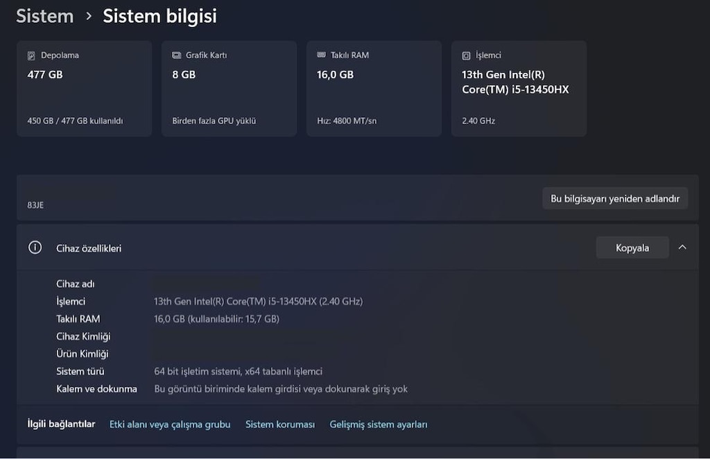 Lenovo LOQ 15IRX10 RTX 5060 | 2028 Garantili + Soğutucu - 6