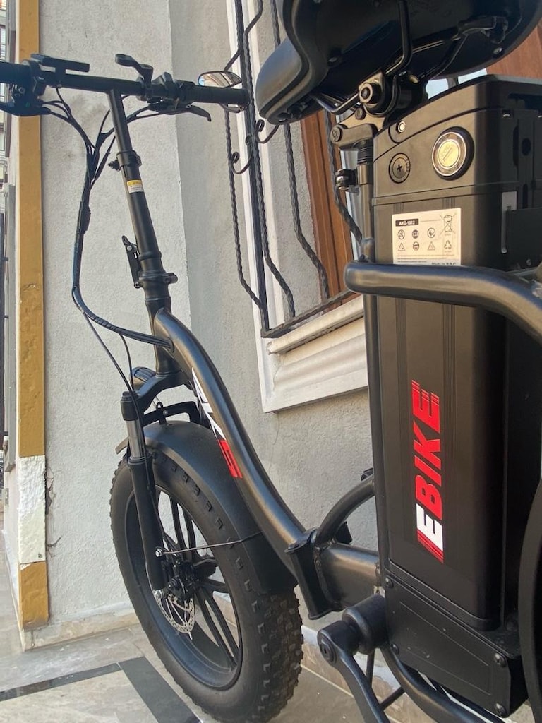 Katlanır Elektrikli Bisiklet - 3